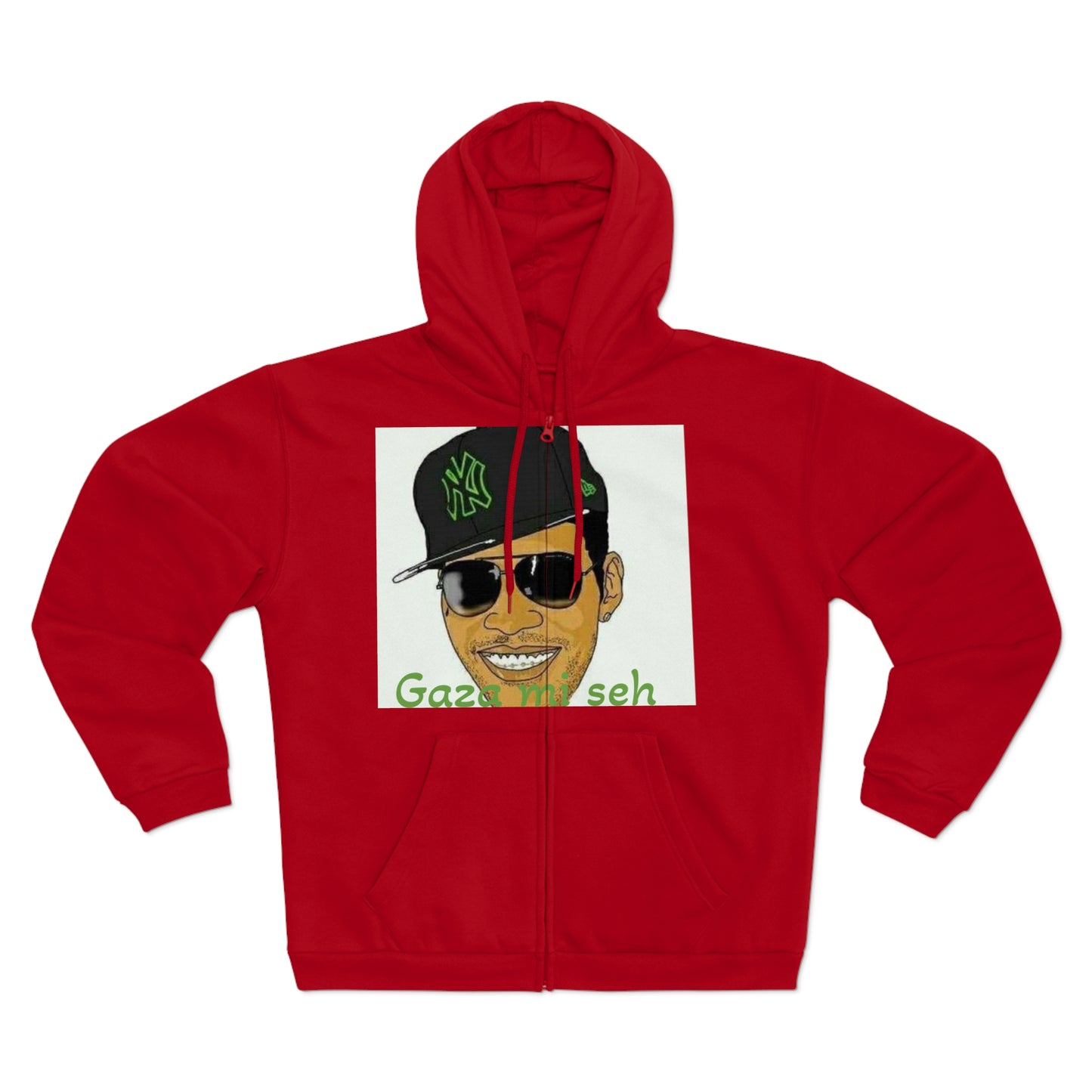 Unisex Hooded Zip Sweatshirt