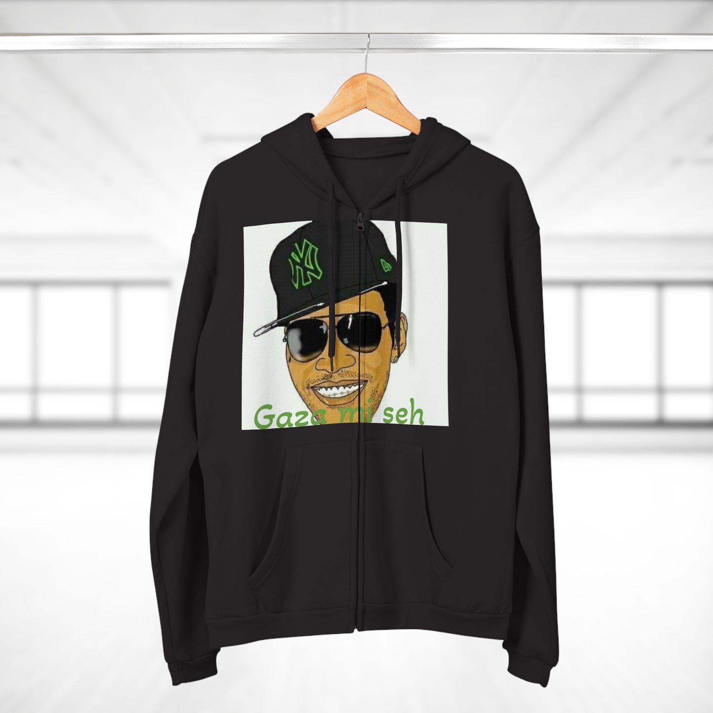 Unisex Hooded Zip Sweatshirt