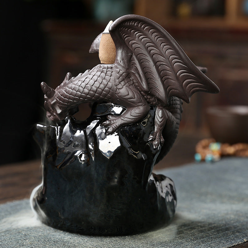 Ceramic Ornamental Backflow Sandalwood Stove