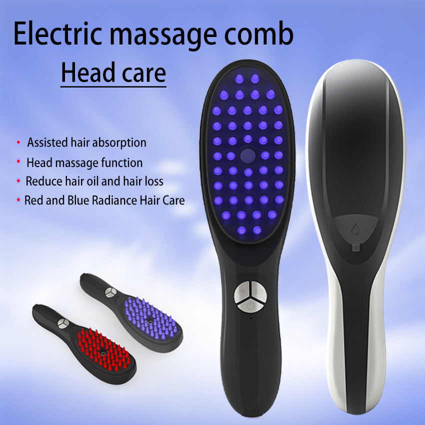 MOQ500 Vibrating Hair Care Red And Blue Light Nursing Therapy Water Replenishing Instrument