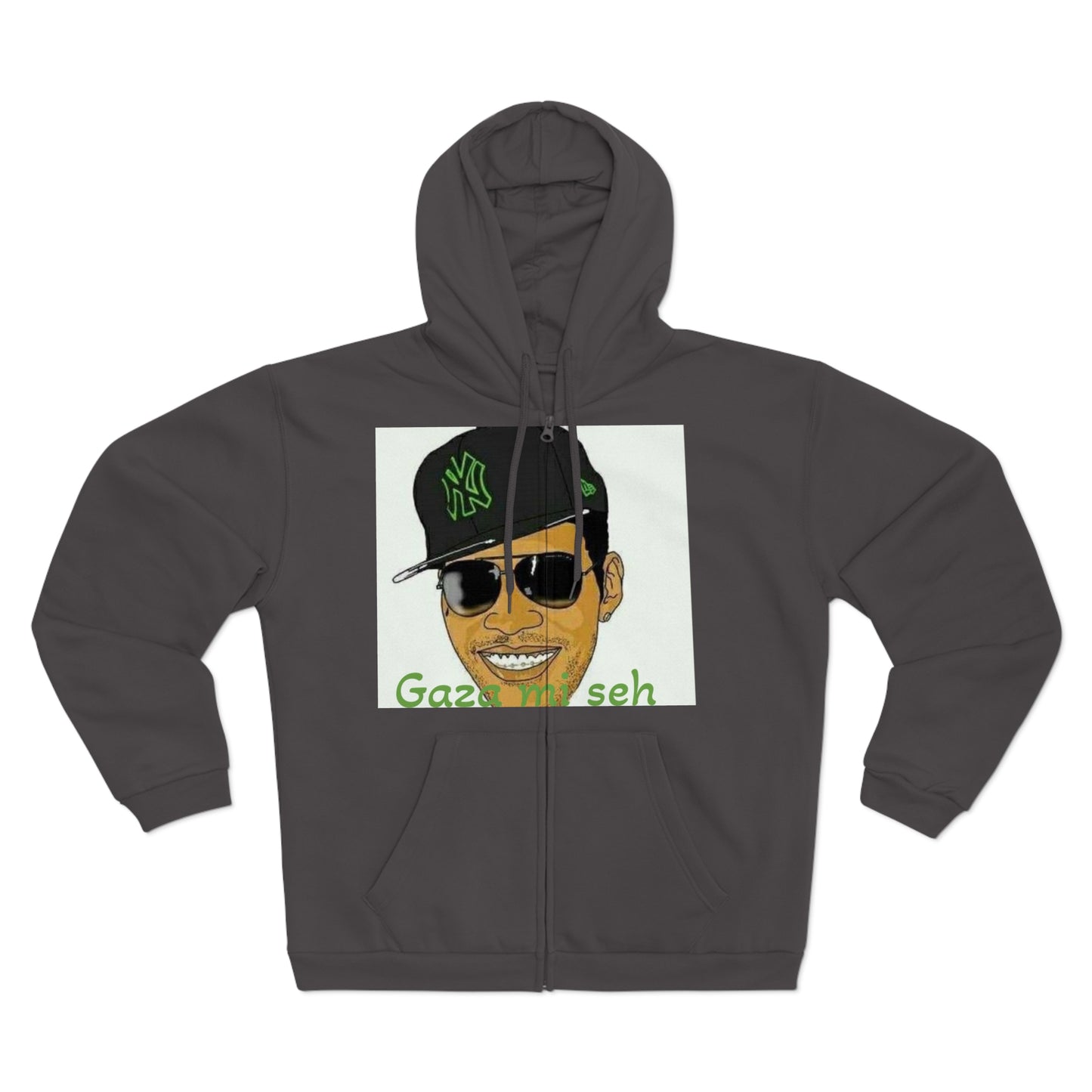 Unisex Hooded Zip Sweatshirt